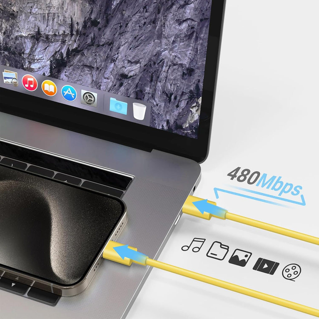 Cargador para iPhone 17, 16, 15, cable de carga rápida de 10 pies de largo tipo C Chagrer con 3 paquetes de cargador de pared USB C compatible con iPhone 17/17 Plus/17 Pro Max/16/16 Plus/16 Pro Max/15