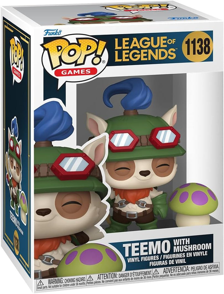 Funko Pop  Buddy League of Legends - Teemo con Shroom -