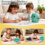 Robot de dibujo para niños, 150 tarjetas de juguete para edades de 3, 4, 5