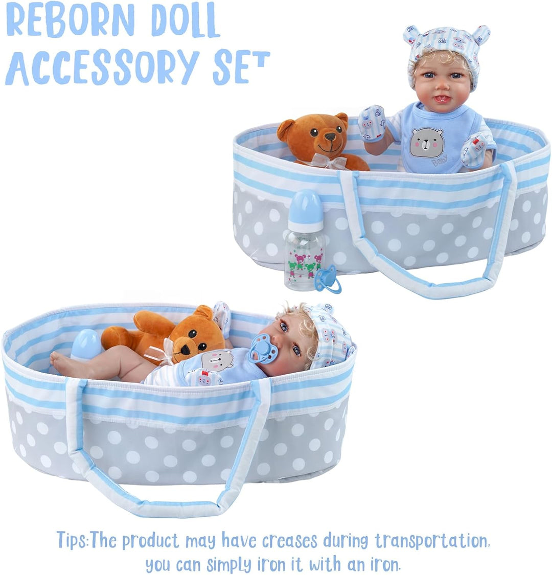 BABESIDE Accesorios de muñeca Reborn para muñecas de 17 a 22 pulgad...