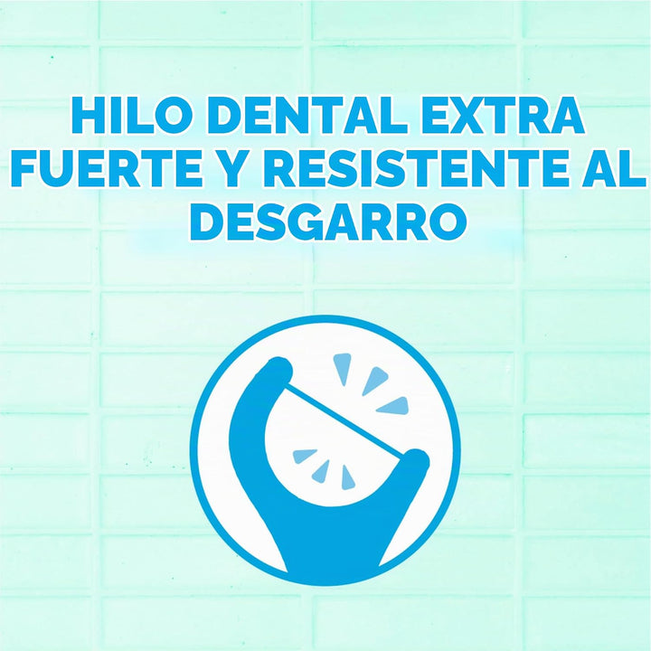 GUM Advanced Care - Palillos de hilo dental para adultos con vitami...