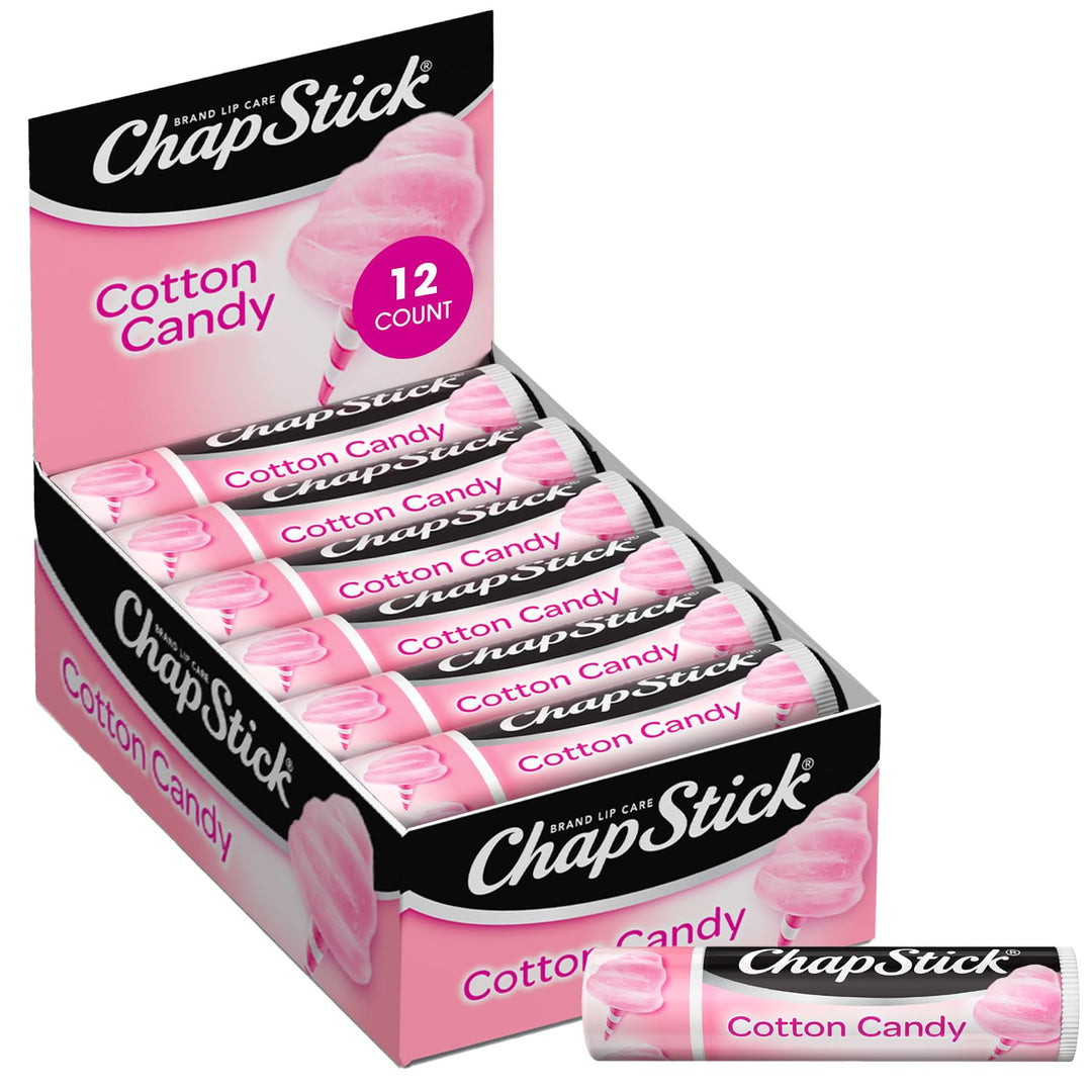 ChapStick Hidratante de labios, algodón de azúcar, paquete de 12 \u...