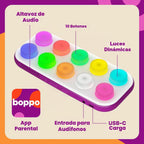 Boppo Tableta de aprendizaje sin pantalla y paquete On the Farm Toppo