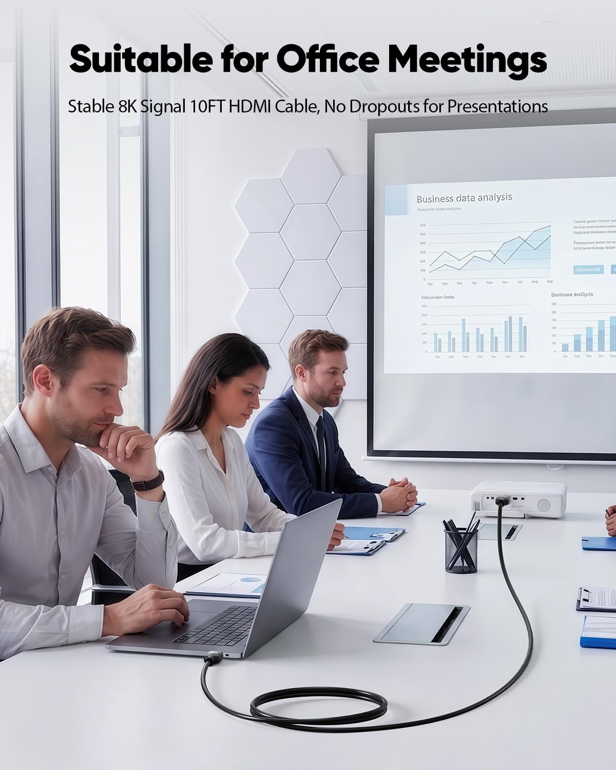 Cable HDMI 2.1 de 15 pies, paquete de 2 unidades, 48 Gbps de ultra