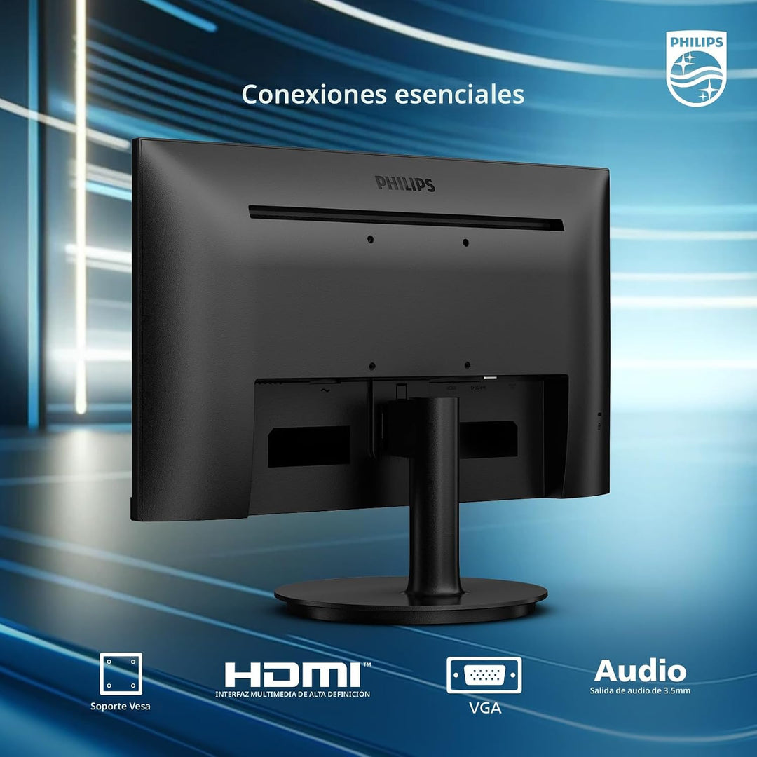 Philips 221V8LB Monitor Full HD delgado de clase de 22 pulgadas (19...