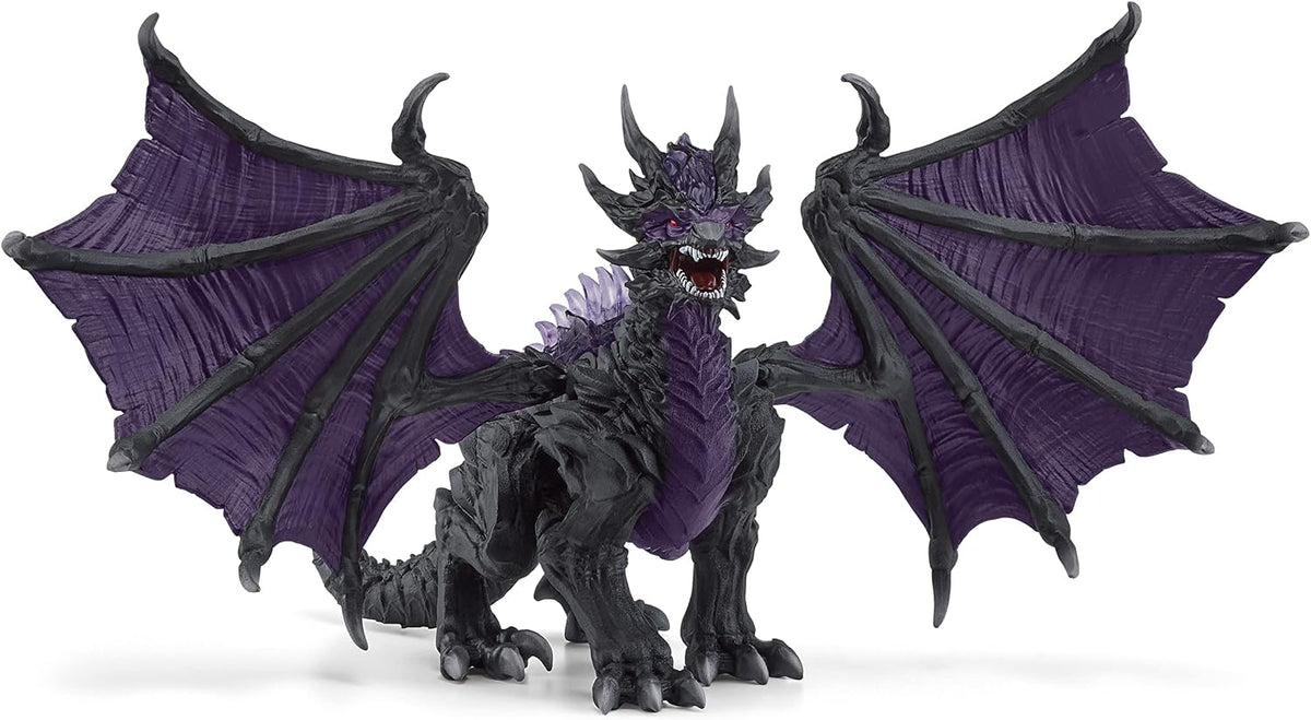 Schleich Eldrador - Shadow Dragon Toy Figurine - Kids Ages 7+ | 70152