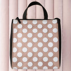 Kate Spade New York - Bolsa de almuerzo aislada, punto blanco