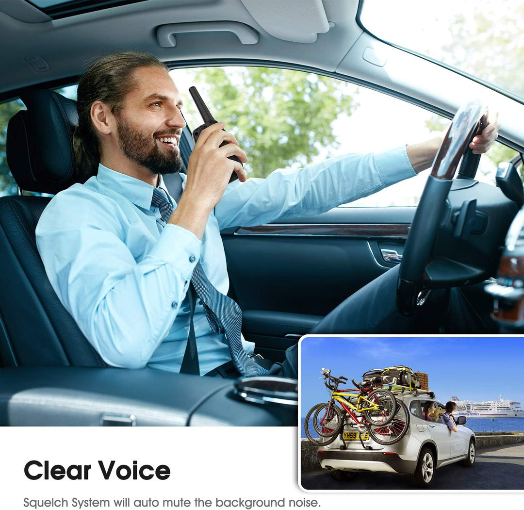 Walkie Talkies para adultos, Topsung M880 FRS Radio bidireccional d...