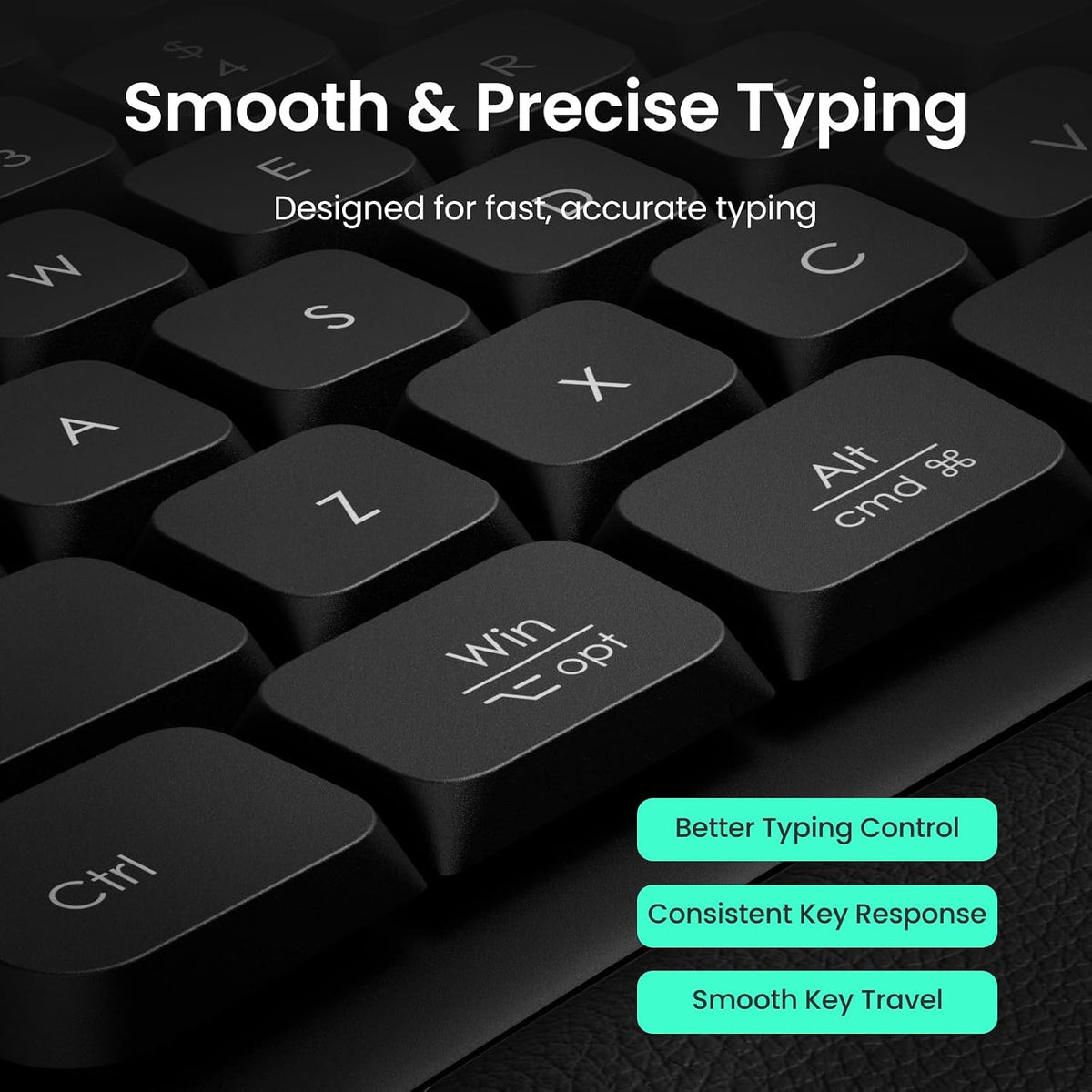Nulea Teclado ergonómico dividido, teclado de escritura natural con...