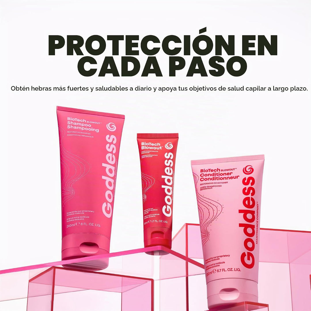 Goddess Sistema de fortalecimiento para el cuidado del cabello de 3...