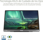 ASUS ZenScreen Monitor USB portátil de 15.6 pulgadas 1080P (MB16ACE...