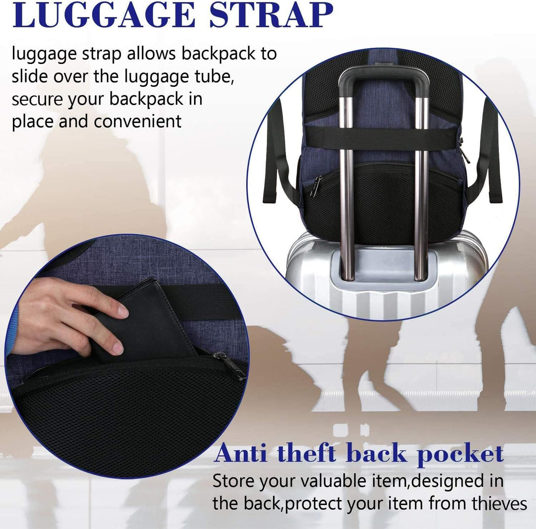 MATEIN - Mochila grande para universidad, mochila resistente para c...