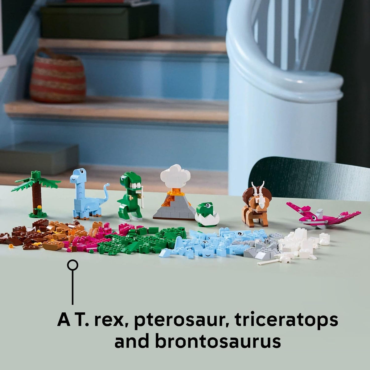 LEGO Juguete clásico de dinosaurios creativos juguete de