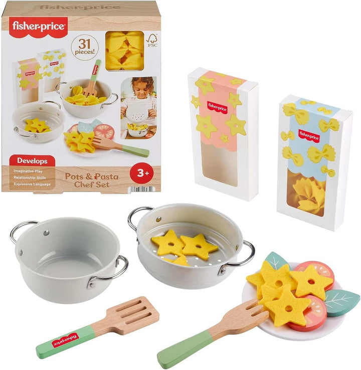 Fisher-Price Juego de Cocina de Madera de Juego de Simulación Juego...