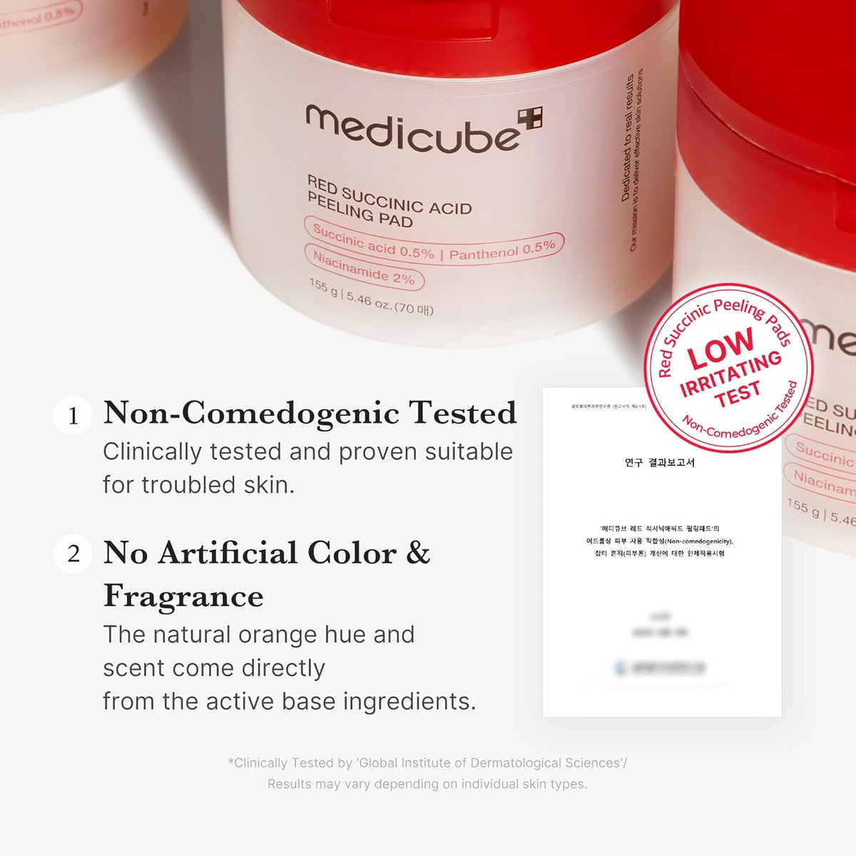 medicube Toner Pads - Almohadilla de pelado facial de