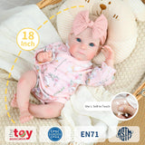 Babeviimt Muñecas de bebé Reborn \u2013 Muñeca realista de 18 pulga...