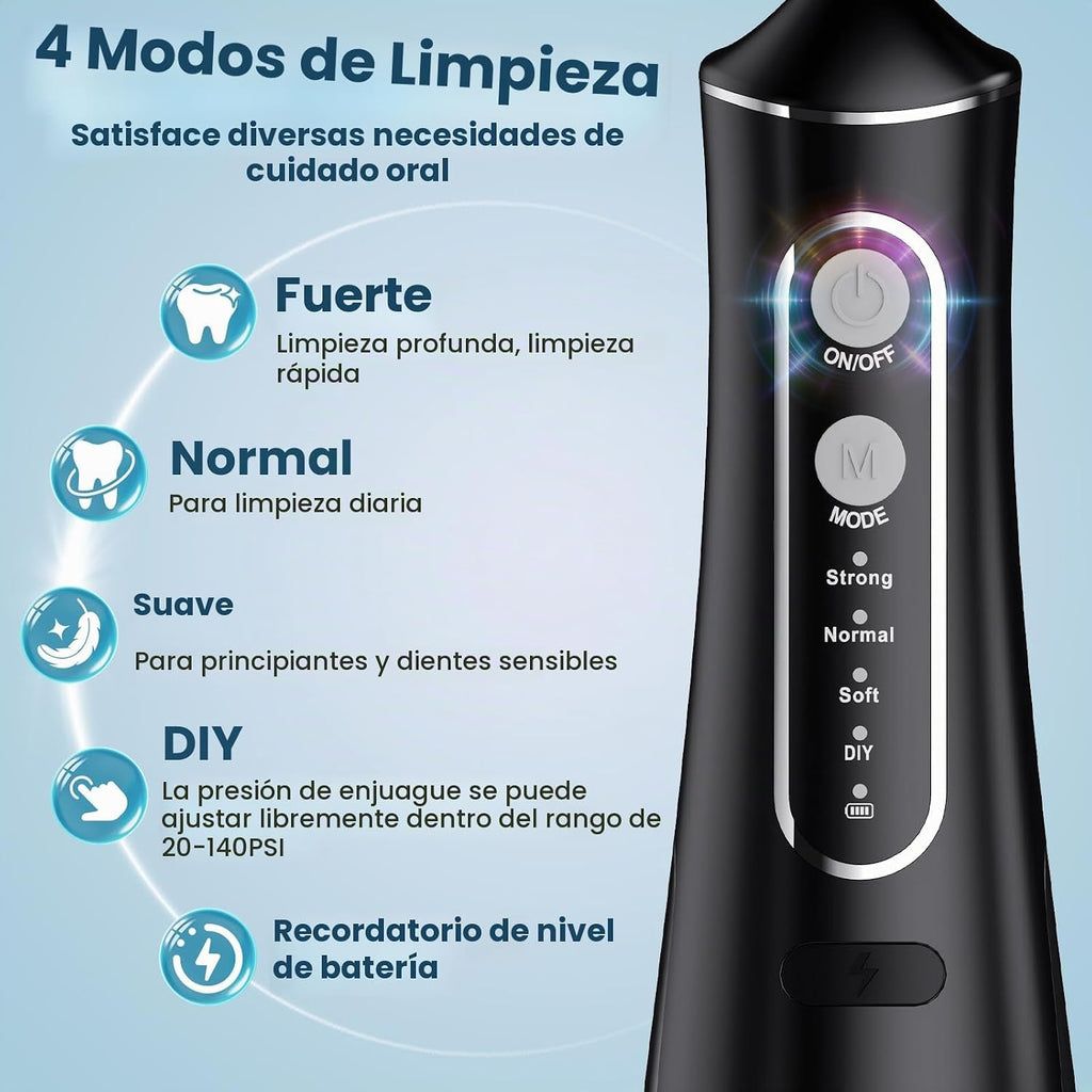 OasiSmile L8 Water Dental Flosser, fuerza de bricolaje para aparatos