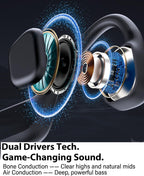 Auriculares de conducción ósea, auriculares de natación, auriculares de