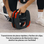 Les Mills SMARTBAR Discos de Peso Ergonómicos de Doble Propósito