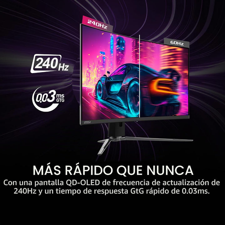 MSI MPG 321CURX QD-OLED - Monitor de computadora de 32 pulgadas 384...