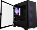 MONTECH AIR 100 ARGB Funda compacta Micro ATX, 4 ventiladores, malla, Air 100 Black