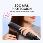 Wavytalk Blown Away onic Secador de pelo negro, plancha plana de 1.7 pulgadas de húmedo a recto