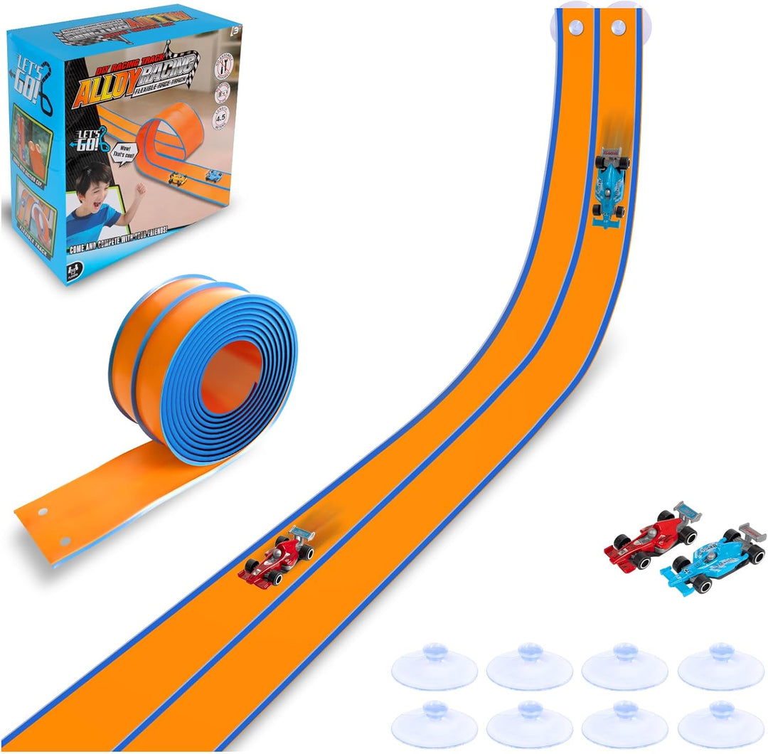 Juguetes flexibles de pista de carreras para niños pista