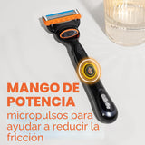 Gillette Fusion5 Power Razor para hombres, 1 mango de maquinilla de...