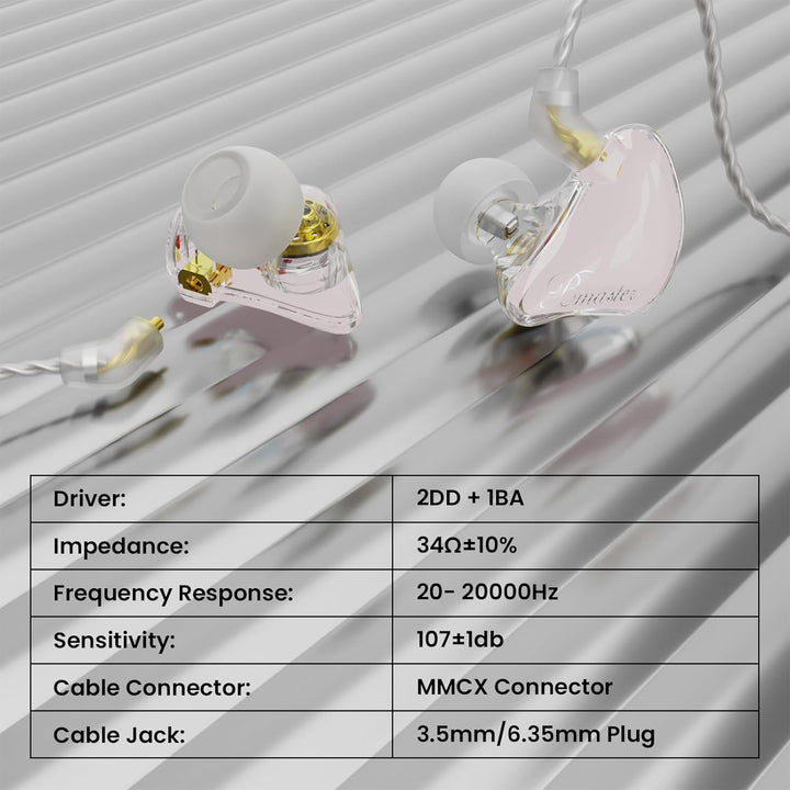 BASN - Auriculares de monitor intrauditivo, auriculares IEM de trip...