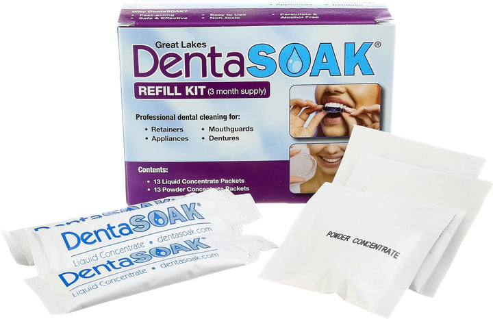 DentaSOAK Kit de recambio \u2013 Protector bucal, retenedor, dentad...