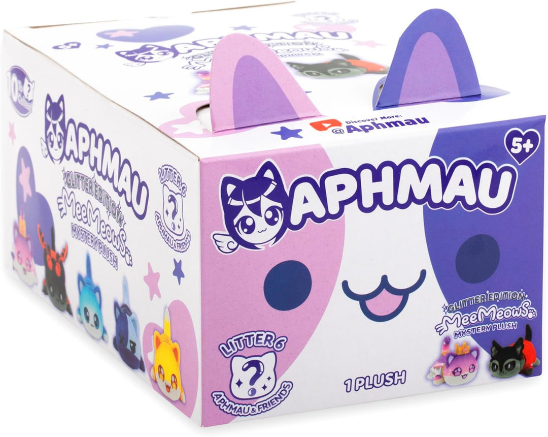 Aphmau Peluche misterioso MeeMeow de 6 pulgadas, serie 6; canal de...