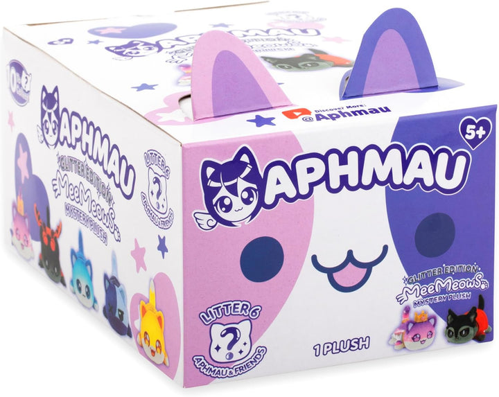 Aphmau Peluche misterioso MeeMeow de 6 pulgadas, serie 6; canal de...