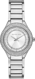 Reloj para mujer Michael Kors Sylvia, reloj pulsera de acero inoxidable para mujer