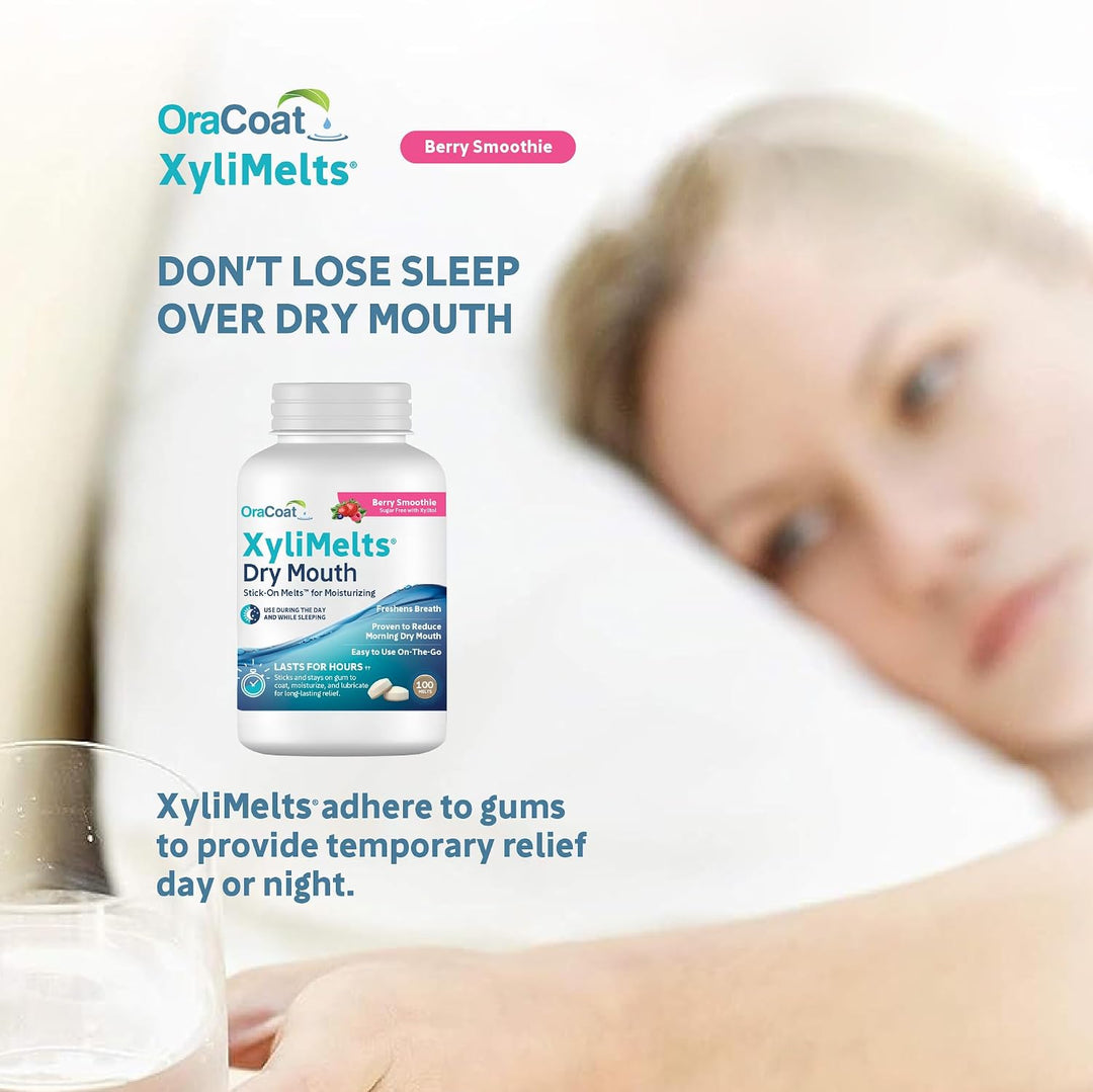 Oracoat XyliMelts para boca seca noche o día – Discos adherentes hi...