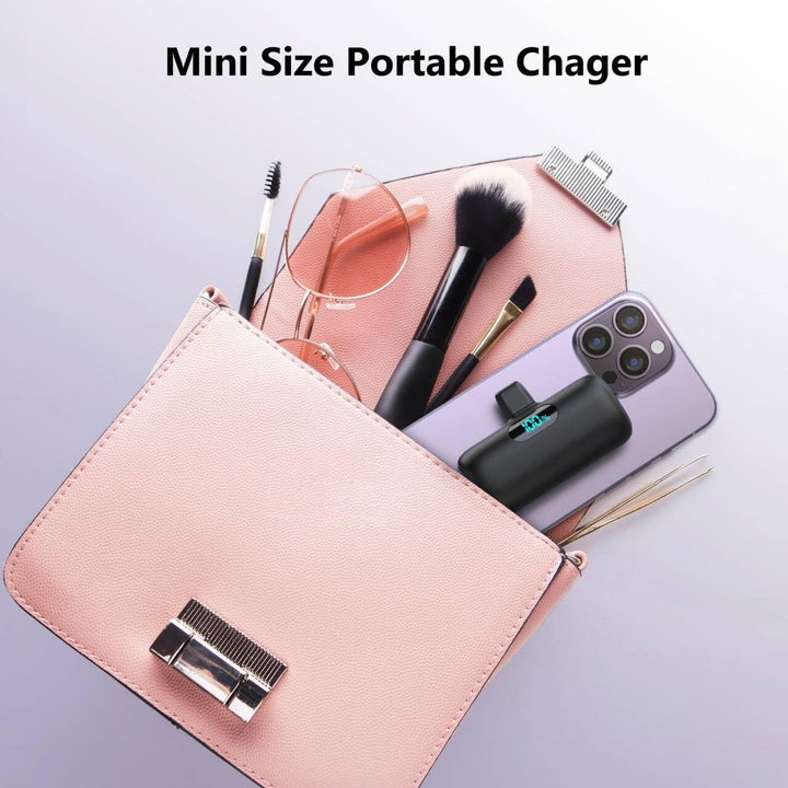 [Paquete de 2] Mini Cargador Portátil 5000mAh Banco de Energía, Ene...