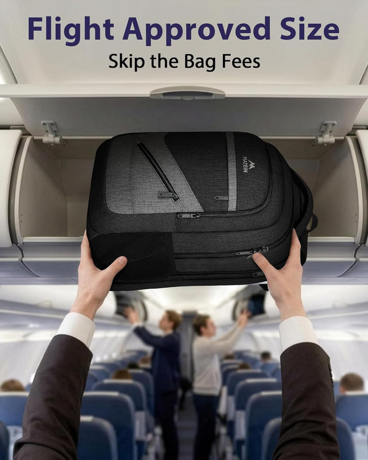 MATEIN Mochila extragrande de viaje para laptop de 50 L, resistente...