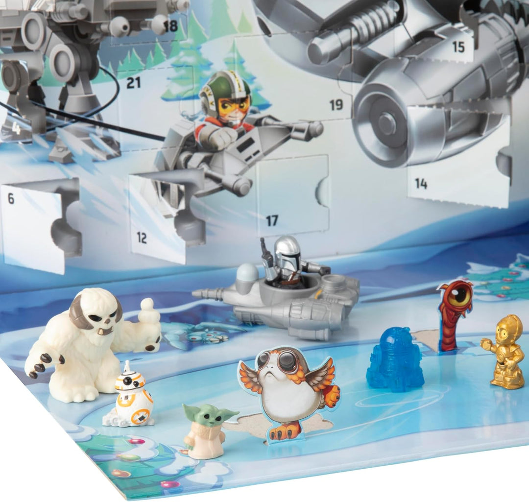 STAR WARS Calendario de Adviento 24 piezas incluyendo