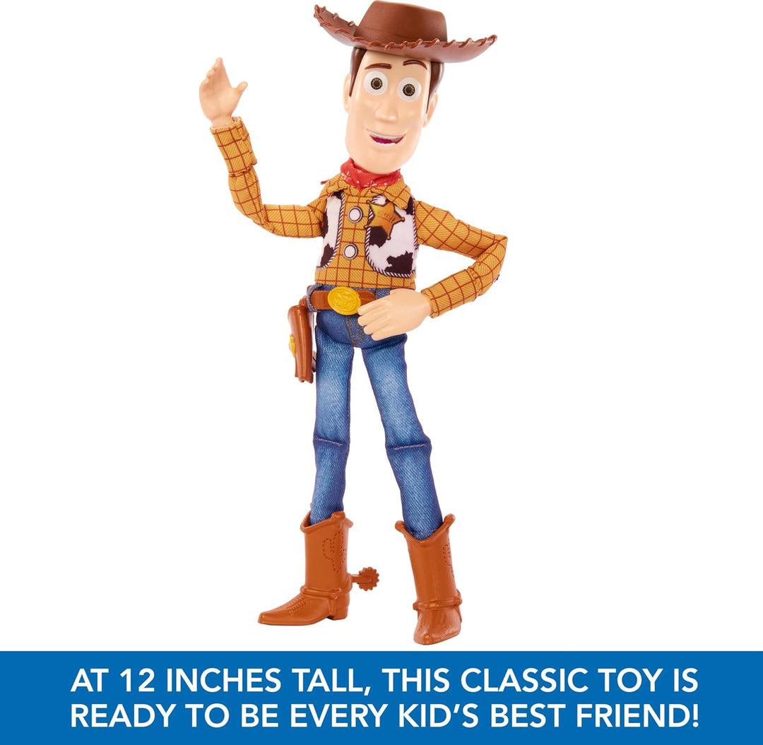 Mattel Disney Pixar Toy Story Talking Woody Figura de