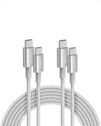 Anker Cable USB C a USB C, cable de carga rápida de 100 W (paquete de 2, 10