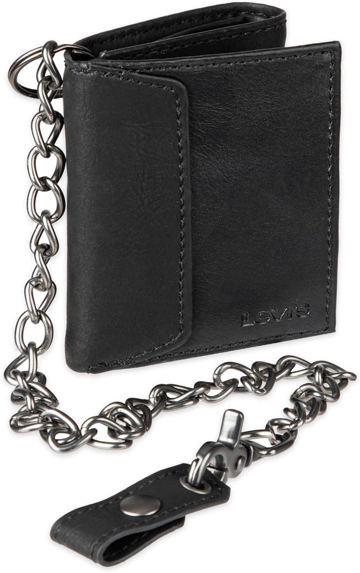 Levi's Billetera triple RFID para hombre, elegante y delgada, i...