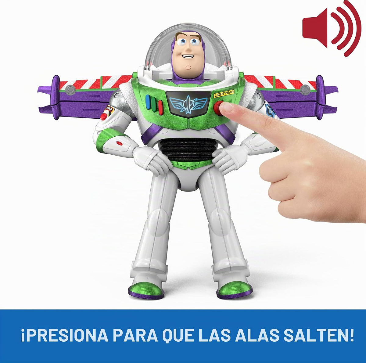Mattel Disney y Pixar Toy Story 5 Modo de vuelo Hi-TechBuzz Lightyear