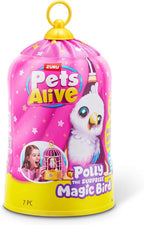 Pets Alive Polly El Pájaro Mágico de ZURU, Mascota Juguetónica Robotizada