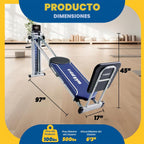 Total Gym Evolve Home Gym, 16 niveles de resistencia, más de 100 ejercicios