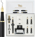 Wordsworth & Black Juego de pluma estilográfica de lujo para escribir