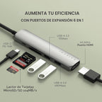 Satechi, ST-P6SM, hub USB
