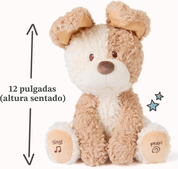 Gund Baby Peeki El Cachorro animado de peluche, juguete de peluche...