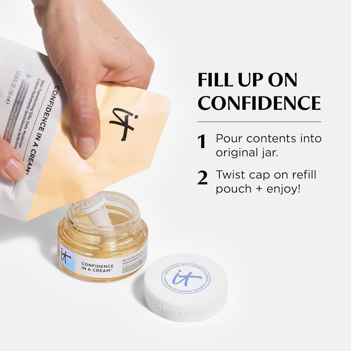 IT Cosmetics Confidence in a Cream - Hidratante y antienvejecimient...