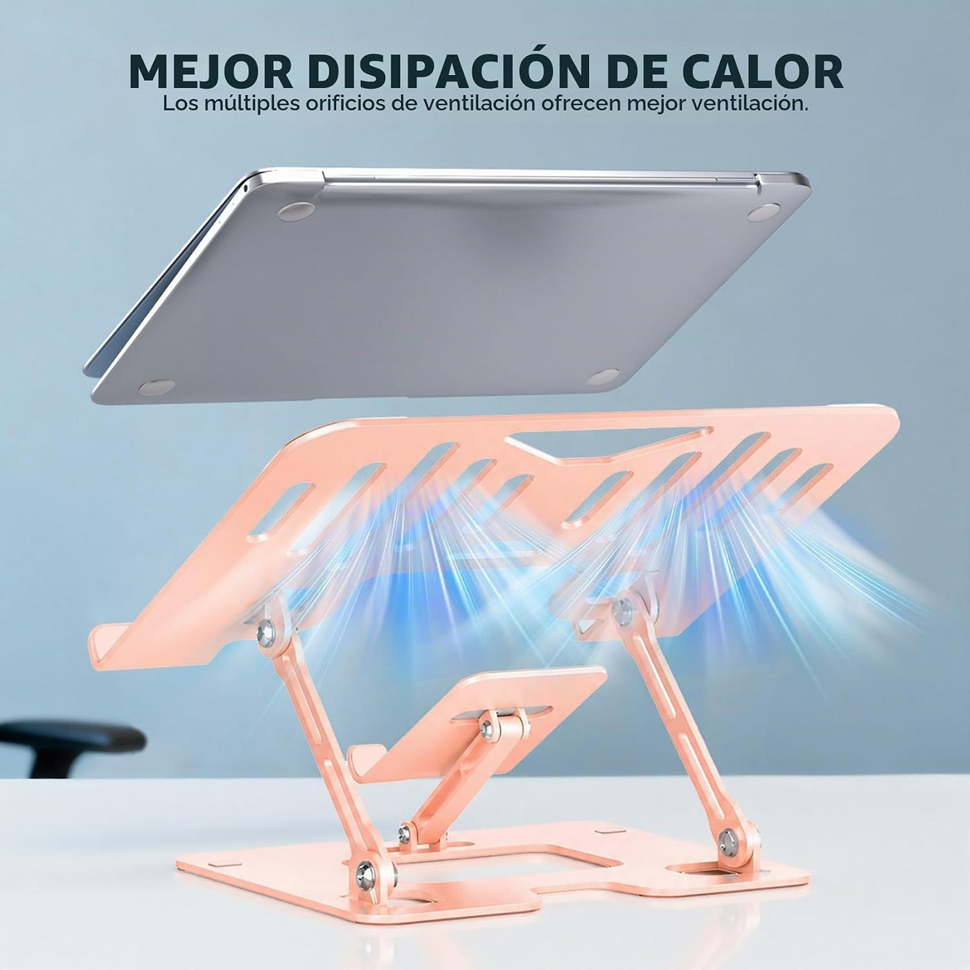 Soporte ergonómico 2 en 1 para teléfono portátil para escritorio, s...