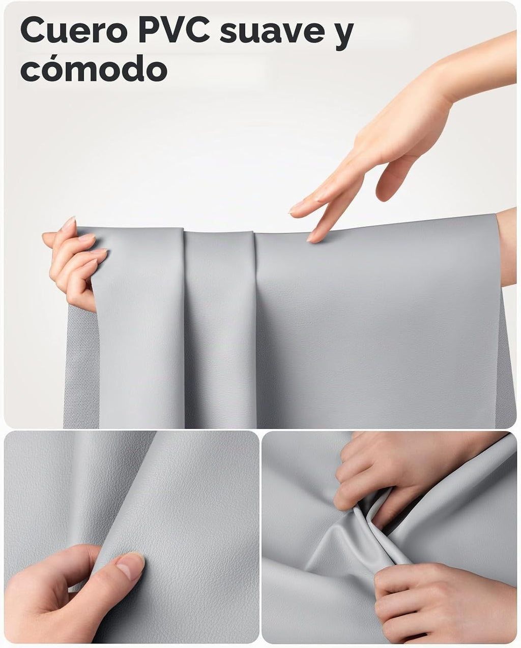 SAIJI Bandeja para Laptop para Cama - Mesa de Regazo Ajustable para Sofá (Gris)