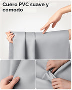 SAIJI Bandeja para Laptop para Cama - Mesa de Regazo Ajustable para Sofá (Gris)